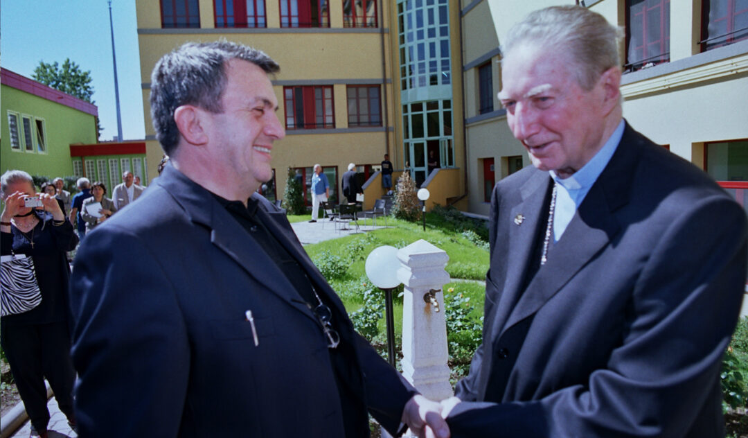 Cardinale Carlo Maria Martini e don Virginio Colmegna