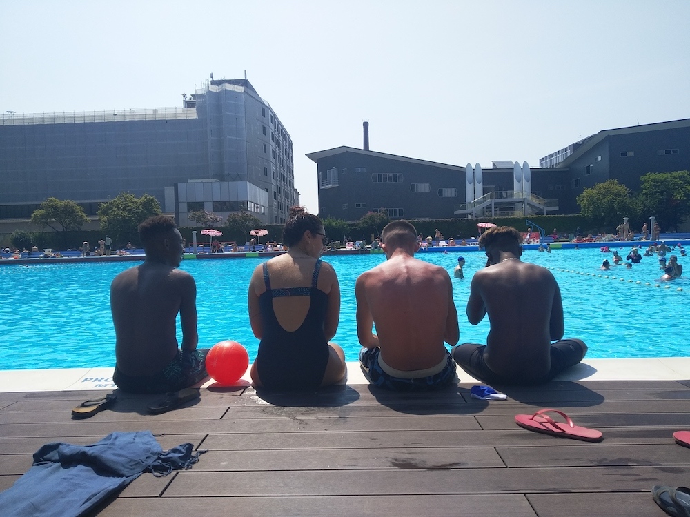 settimana acqua Casa Francesco piscina