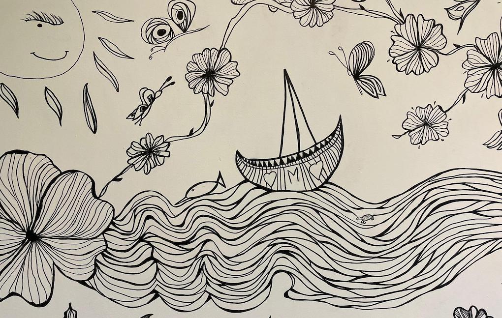ospiti acqua murales