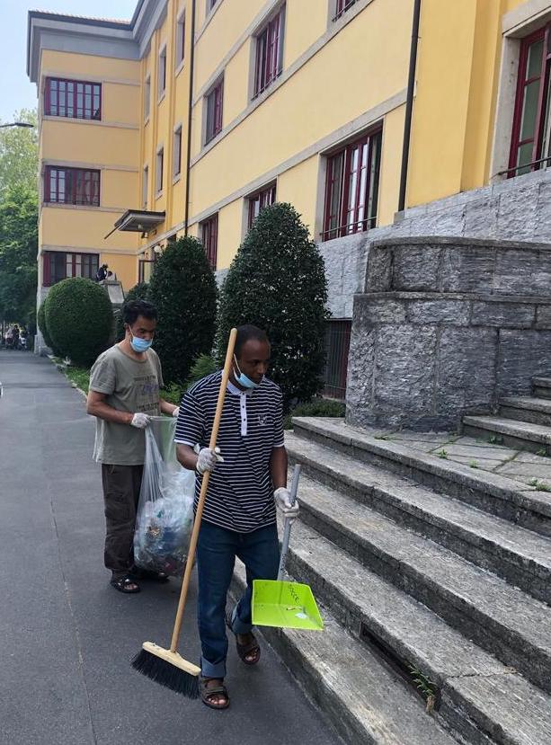 Pulizie via Brambilla 2