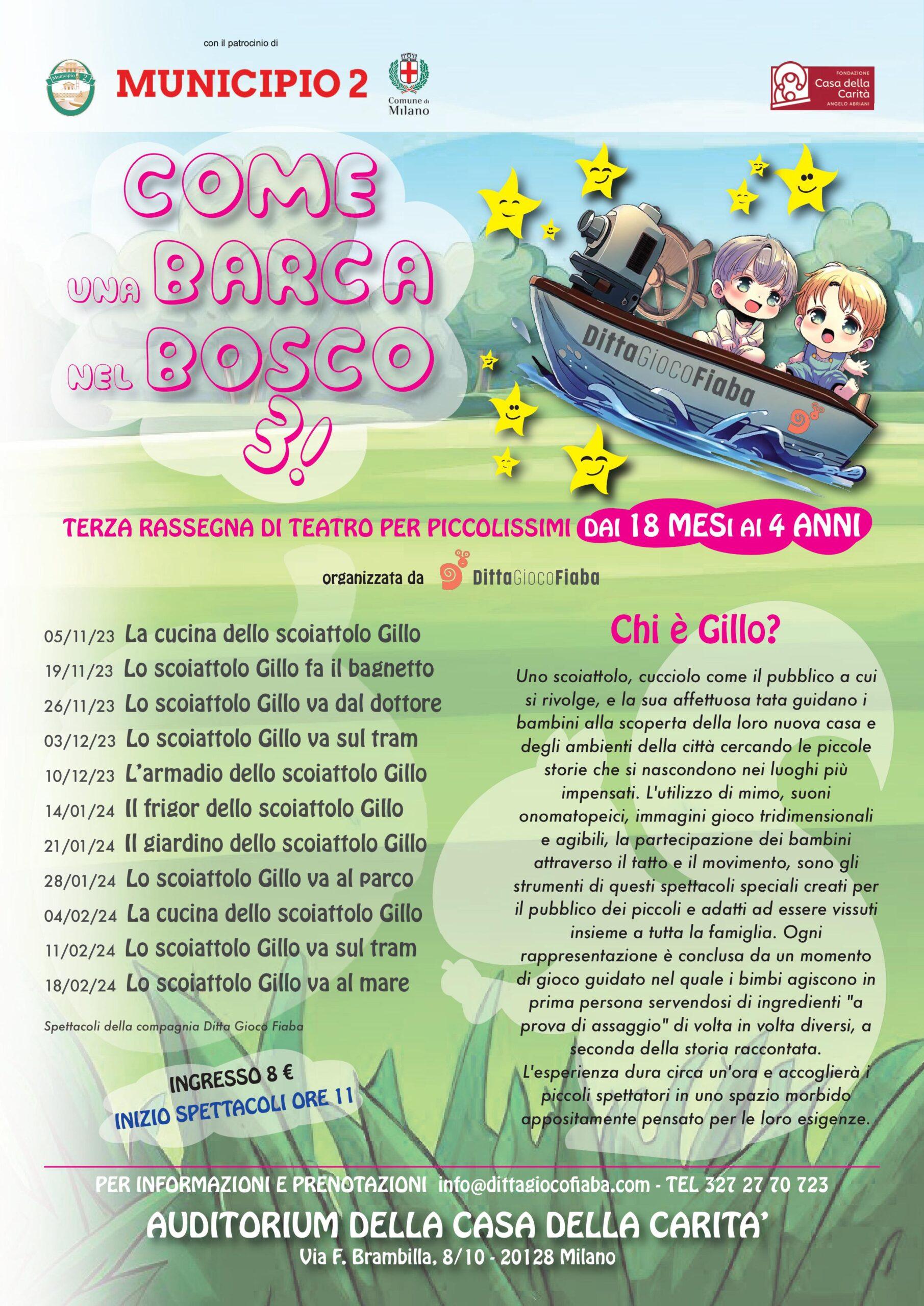 teatro bambini ditta gioco fiaba Locandina piccolissimi A4